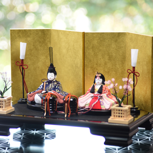 ❀木目込み雛人形❀大きいお雛様❀木目込人形 雛人形 木目込み人形 【喜雲雛】 ひな人形・雛飾り 有松人形工房