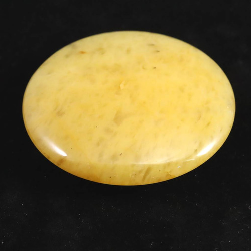 サチャロカイエローアゼツライト　H＆E社 H&E社 サチャロカイエロー アゼツライト 45mmソーサー 29.5g #79357