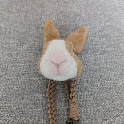 国内人気作家さまのウールのうさぎさん ようす
