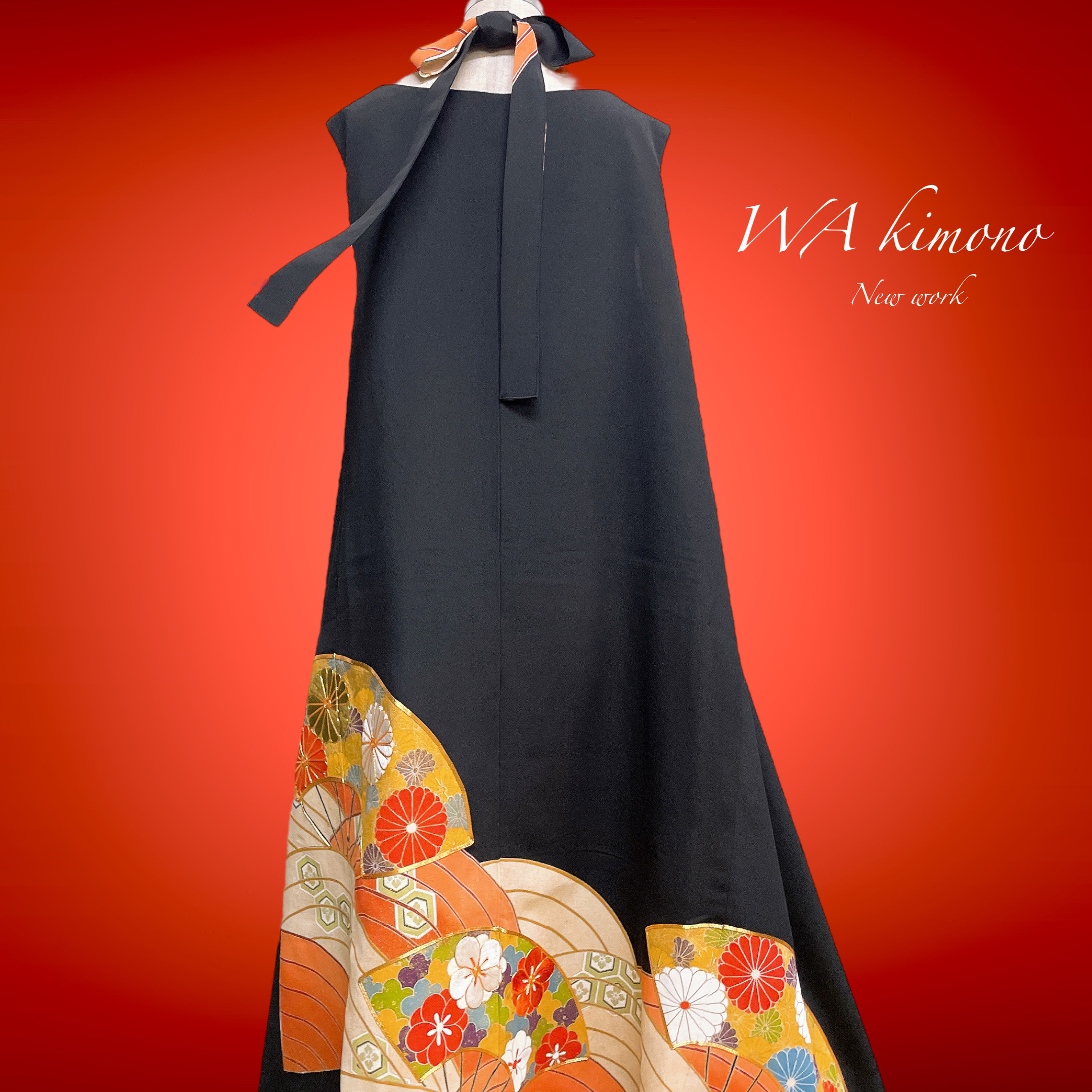 K717】時短！ニ部式 作り帯 飾り結び 振袖⋅舞台など 豪華刺繍・煌めき