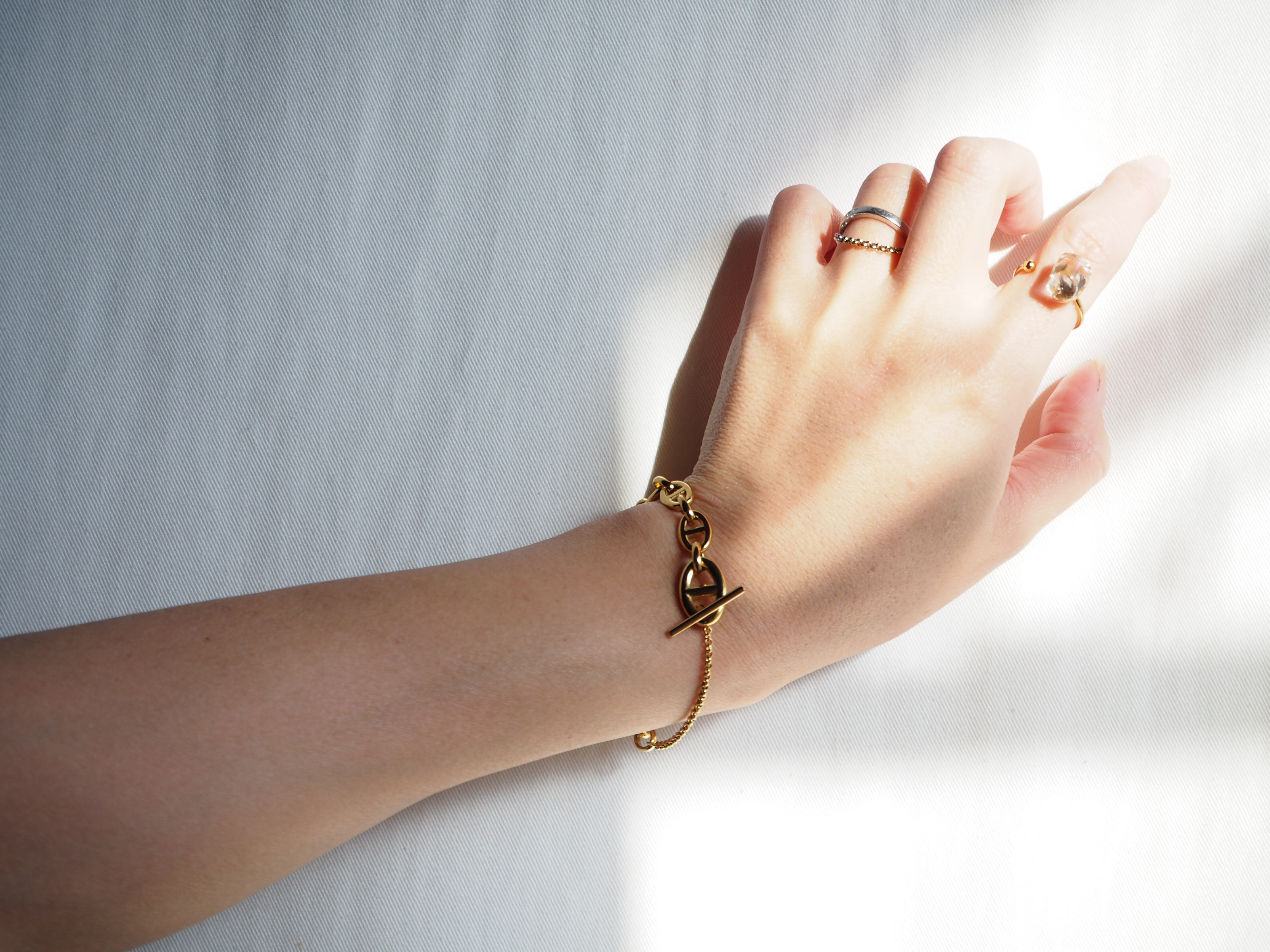 series - demi - bracelet col:gold