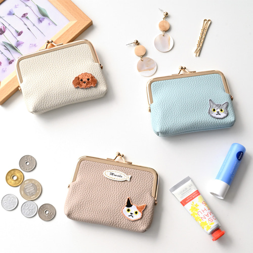 ✿ハンドメイド✿がま口・ポーチ✿手編み・あみぐるみ✿もこもこ