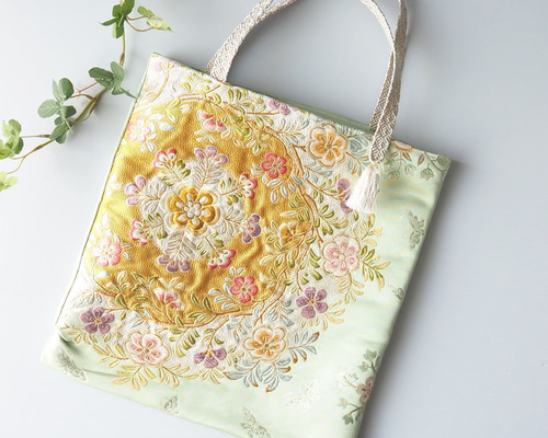 帯、着物リメイクバッグ7点 帯、着物リメイクバッグ7点