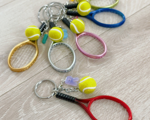リルソフトテニス popyours限定　キーホルダー POPYOURS キーホルダー lil soft tennis - メルカリ