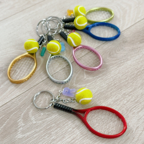 バスケットキーホルダー イニシャル付き バスケットボール
