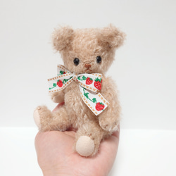 テディベア ハンドメイド はっさくBEAR 作家 きのこ オリジナル
