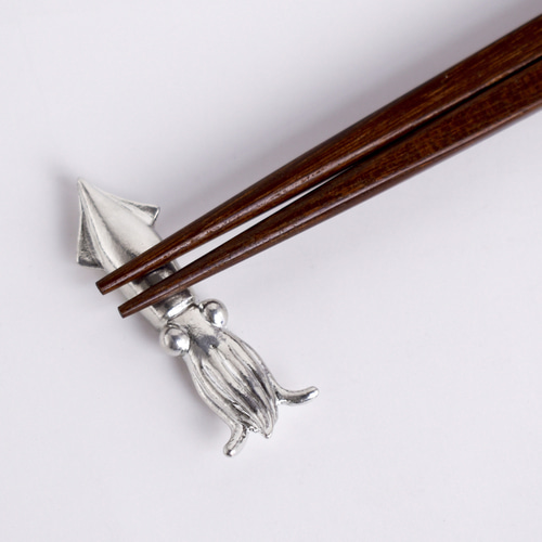 純錫製 海鮮箸置き（鰤・ホタルイカ・蟹・バイ貝・白エビ） 箸・箸置き