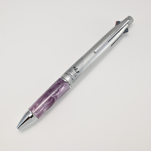 ジェットストリーム4&1専用　グリップアクセサリー ジェットストリーム4＆1用 グリップ部のみ(アメジスト) ペン