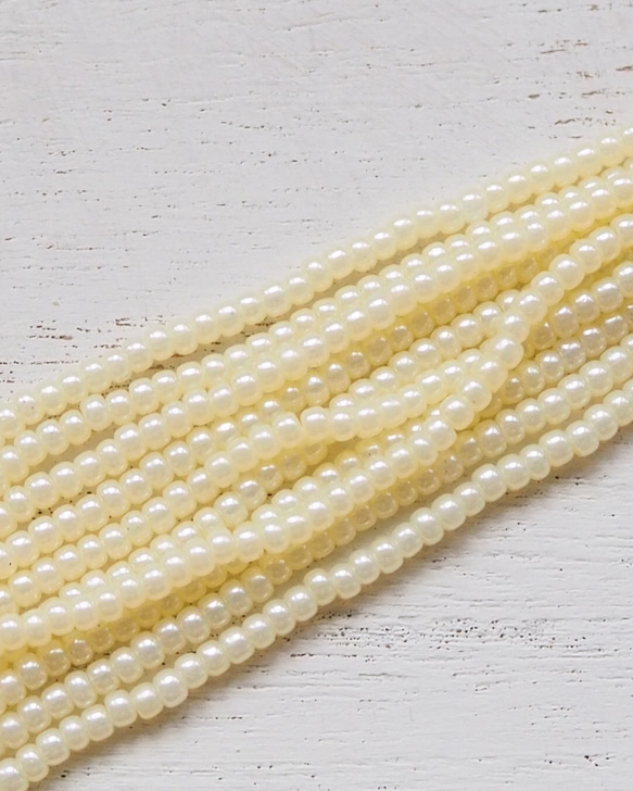 丸大 広島ビーズ 1110 糸通しビーズ 1m/1本 2枚目の画像