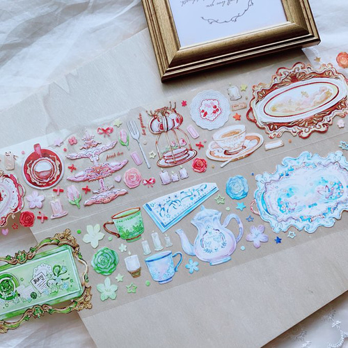 マスキングテープ (新品) ボンボヤージュ ① バラ売り可 マスキングテープ (新品) ボンボヤージュ ① バラ売り可