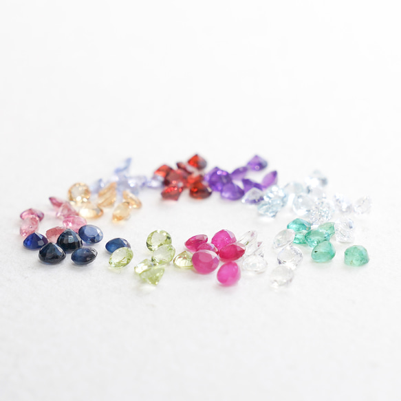 【12ヶ月誕生石】フィリグリーネックレス‐Arabesque‐《送料無料》天然石 クリスマス 14枚目の画像