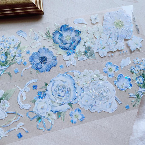 10巻 まとめ売り お花マステ 海外マスキングテープ 【新品】装飾マステ