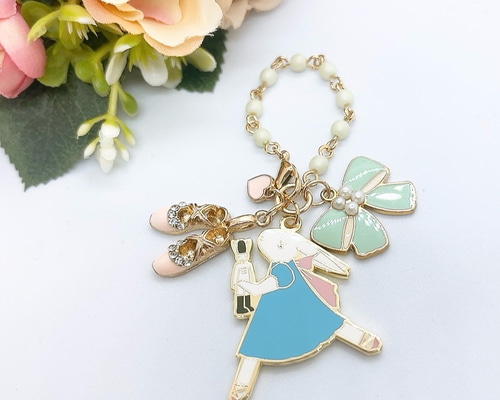 新発売 Balerinakオリジナル バニークララちゃんチャーム その他