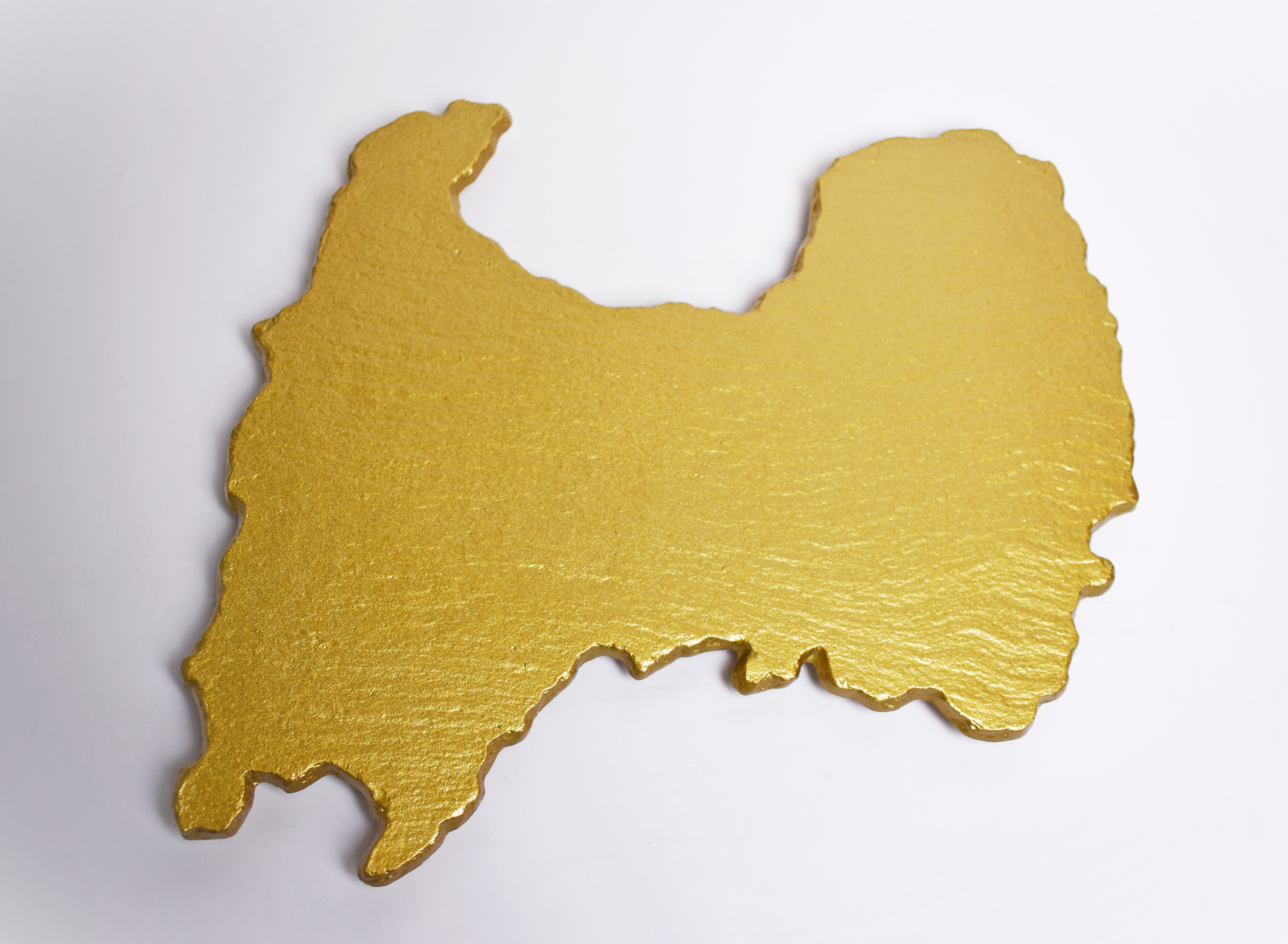 アルミ製　富山県プレート