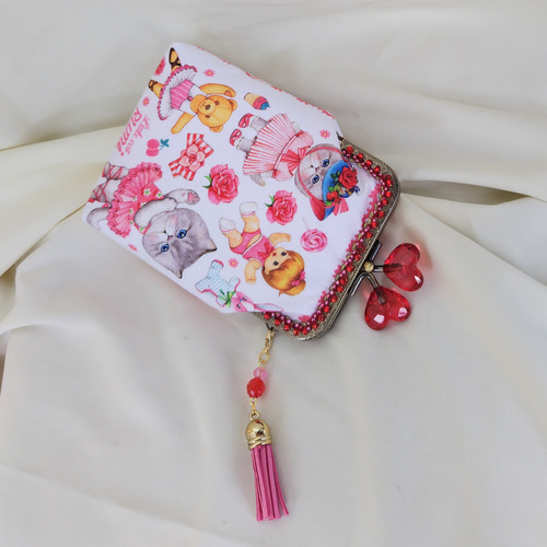 コヤンイサムチョン☆可愛いがま口 便利サイズ ハンドメイド がま口