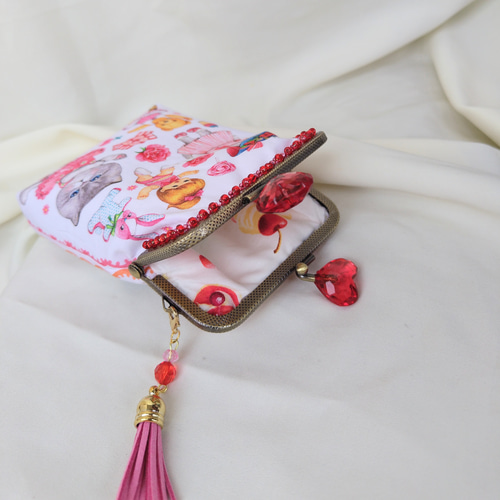 コヤンイサムチョン☆可愛いがま口 便利サイズ ハンドメイド がま口