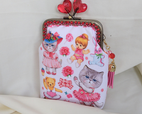 コヤンイサムチョン☆可愛いがま口 便利サイズ ハンドメイド がま口