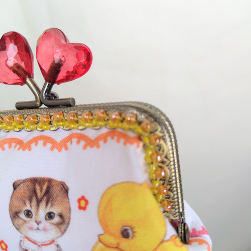 コヤンイサムチョン☆可愛いがま口 便利サイズ ハンドメイド がま口