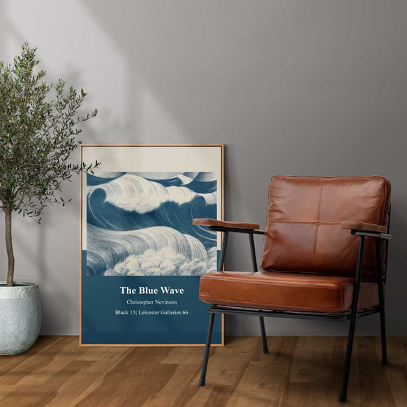 アートポスター、海、北欧スタイル、ジャパンディから和モダン、古民家