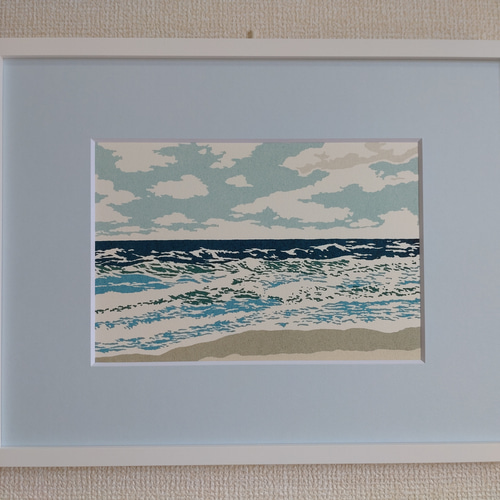 自作絵画　誰もいない海　油彩画 自作絵画 誰もいない海 油彩画 自作絵画 誰もいない海 油彩画