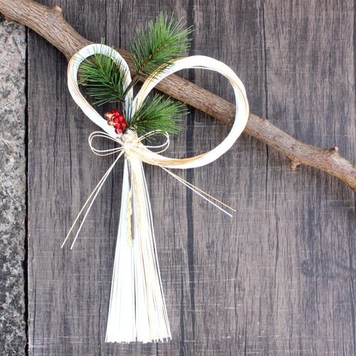 新作再販】お正月しめ縄凛とした水引き しめ縄・しめ飾り Danke! f&l