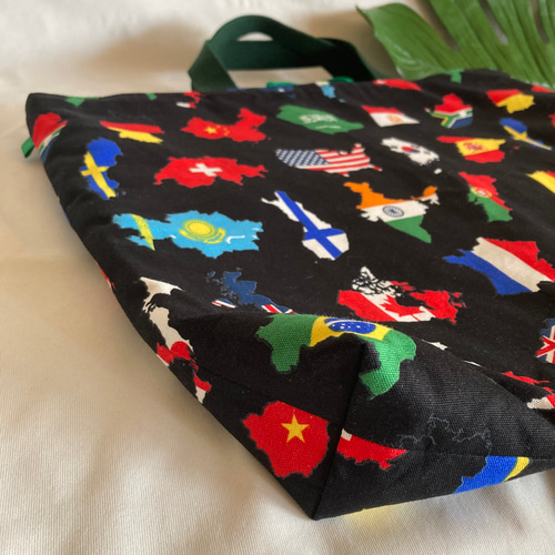 床につかない！！】入園入学レッスンバッグ手提げ絵本袋リバーシブル71