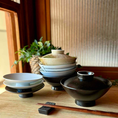 麦山窯】大きめ蓋付き茶碗 大茶 茶碗・めし碗 bakuzangama 通販