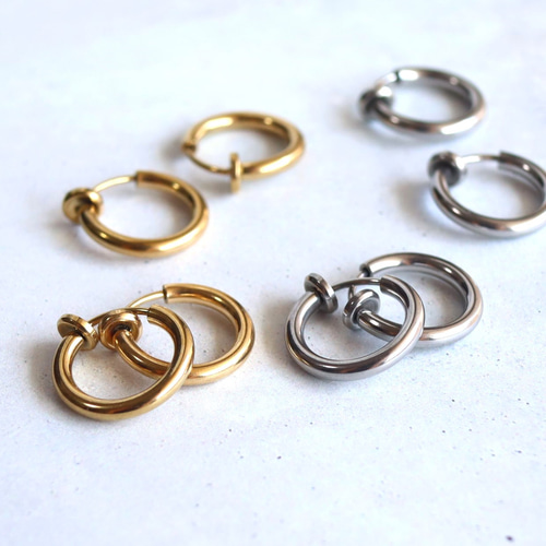 ポメころび❤️ サージカルフープイヤリング ポメころび様専用