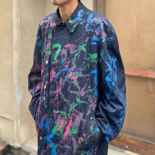 古着 ヴィンテージ vintage コート ステンカラーコート リメイク