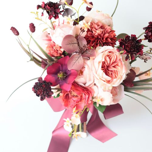 ウェディングブーケ アーティフィシャルフラワー バラ 枯れないウェディングブーケ💐 “アーティフィシャルフラワー“とは生花