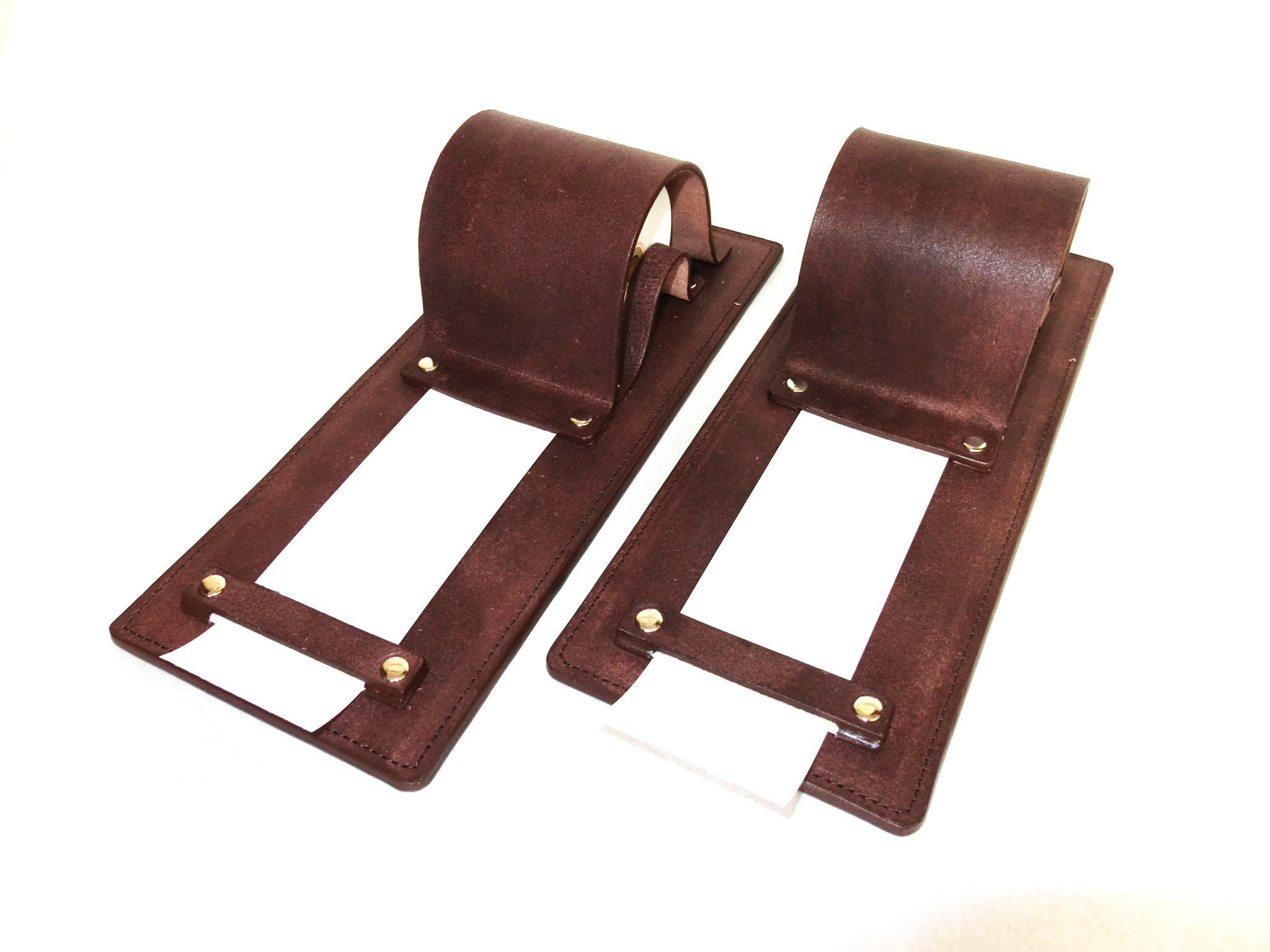 牛革ﾛｰﾙﾍﾟｰﾊﾟｰﾒﾓﾎﾙﾀﾞｰ