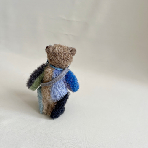 手のひらサイズのテディベア（オトナ色マルチ） ぬいぐるみ POLARIS