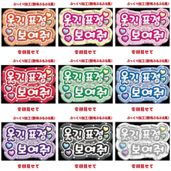 即購入可】A4サイズ 規定内 ぷっくり 変顔見せて ハングル 韓国語