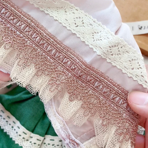 JANAYA ハンドメイド ブライスblythe服 緑色森ガールワンピース