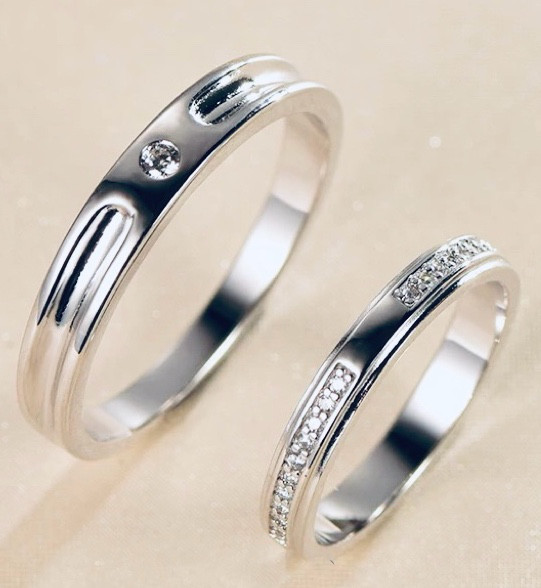 ✨Ring✨ペアリング【セット】 結婚指輪　S 925 シルバー　受注製作　リング　カップル