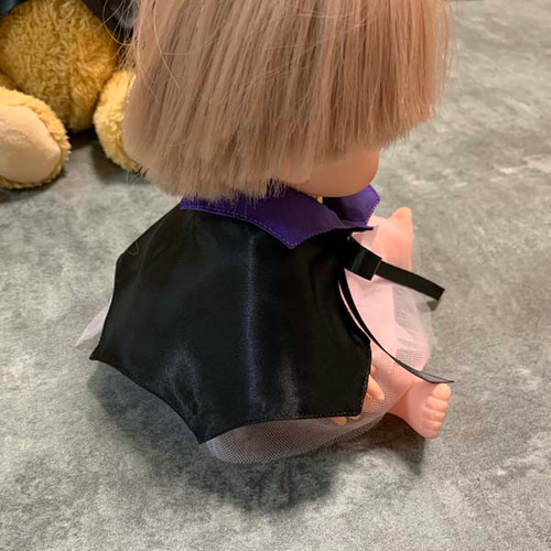 ハロウィン用マント2024☆ドラキュラ☆20cmくらいのペット