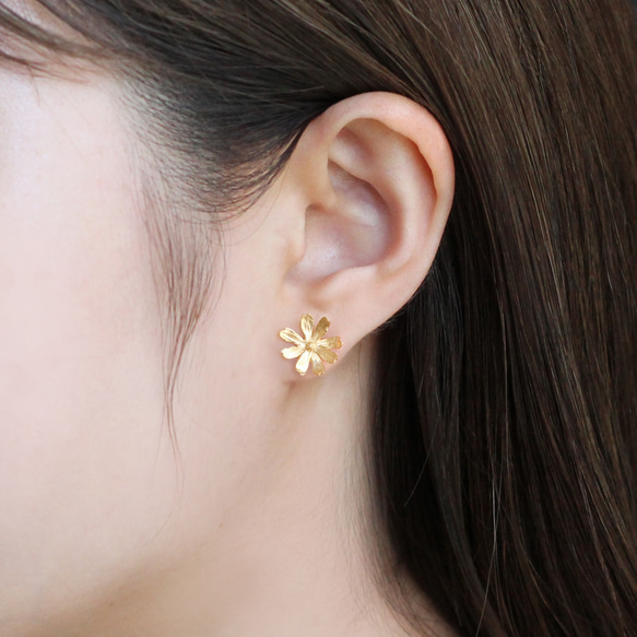 波斯菊耳釘 第8張的照片