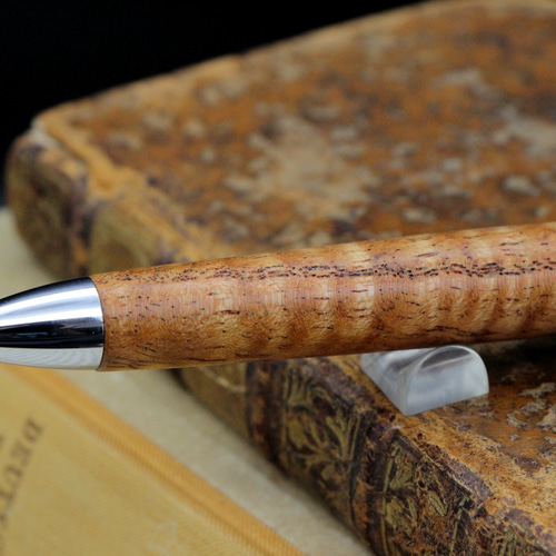 欅 ケヤキ 縮杢・Pencil 0.5mm」木軸シャープペンシル Viriditas銘木