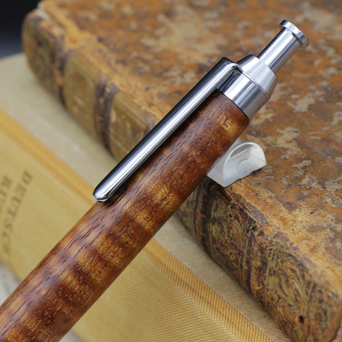 神が宿る木 ハワイアンコア カーリー 縮杢 特上 3・Pencil 0.5mm」木軸