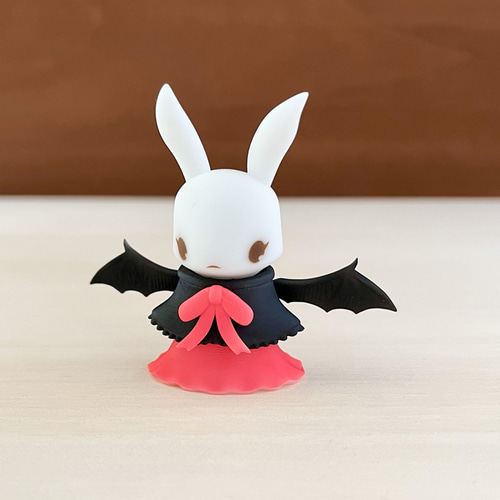 ノワール・ラパン 悪魔な黒羽ウサギ【うさぎ ウサギ 悪魔 かわいい