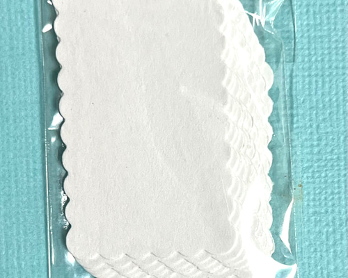 クラフトパンチ*スカラップスクエア*コメントカード*スクラップ