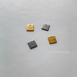 小ロットからok!20枚〜　ブランドタグ　ロゴプレート　オリジナルタグ 10枚目の画像