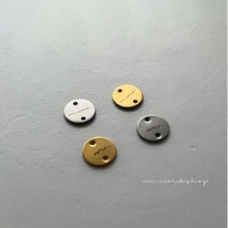 小ロットからok!20枚〜　ブランドタグ　ロゴプレート　オリジナルタグ 11枚目の画像