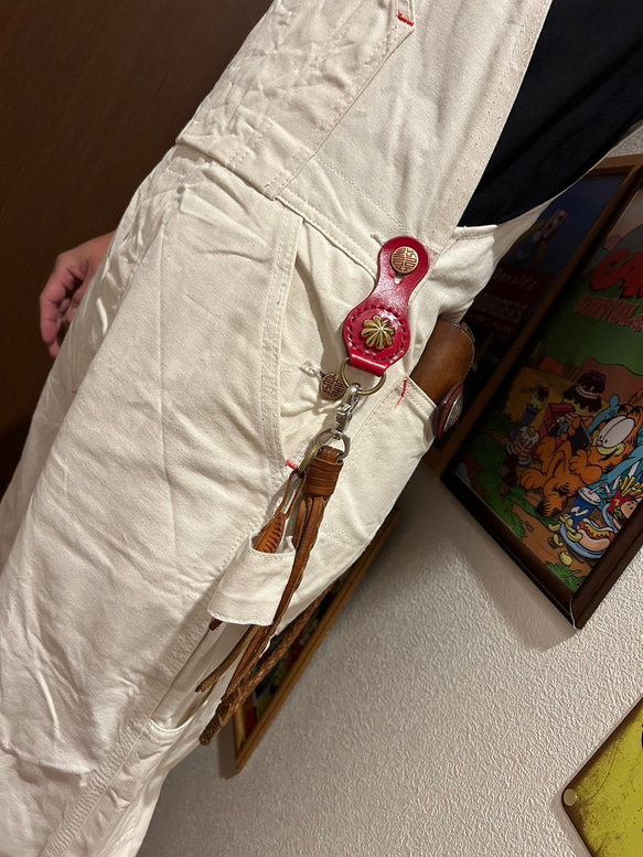 オーバーオール キーホルダー オールインワン・サロペット SIXTEEN