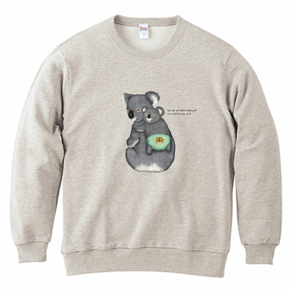 スウェット　コアラの親子