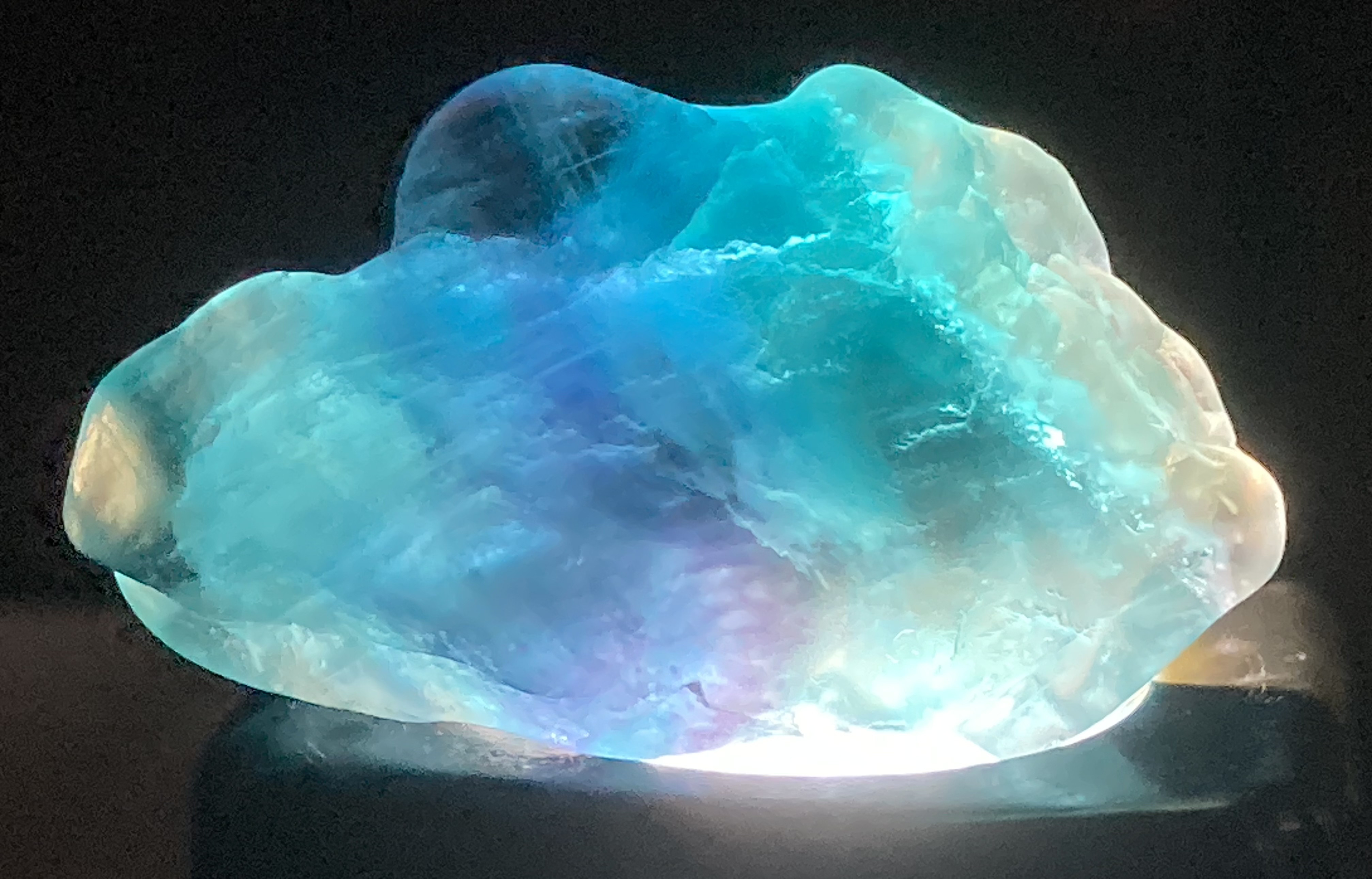 ✳️超綺麗✨極上の逸品✨神秘的な芸術品‼️✨マルチカラー フロー