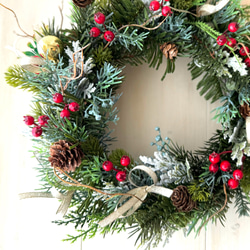 早割】『針葉樹のクリスマスリース・クラシカル』 リース フィオルッタ