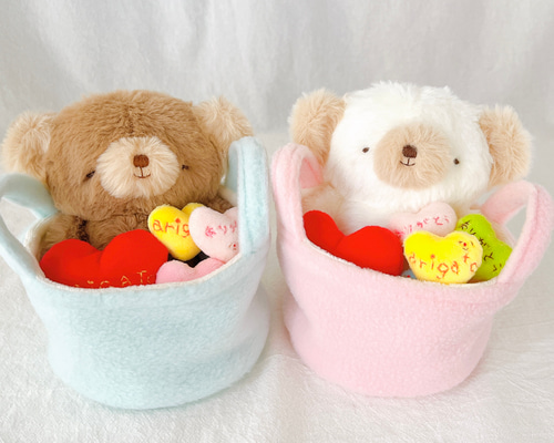 即日発送】くまちゃんとありがとうを集めよう♡ ぬいぐるみ くまはな 
