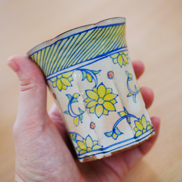 京焼・清水焼 オランダ紋八角フリーカップ グラス Shun 通販 18277336