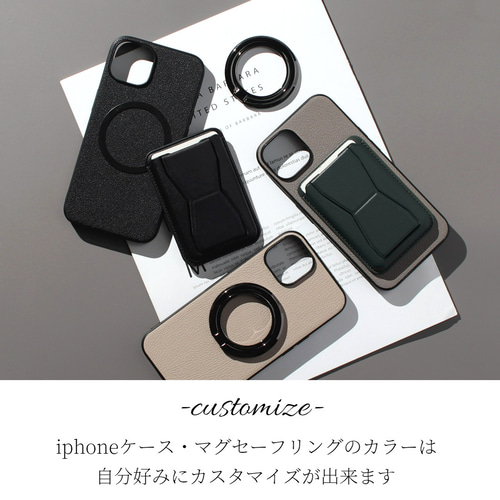iphone16 ケース レザー 16Pro MAX 16Plus リング カード収納